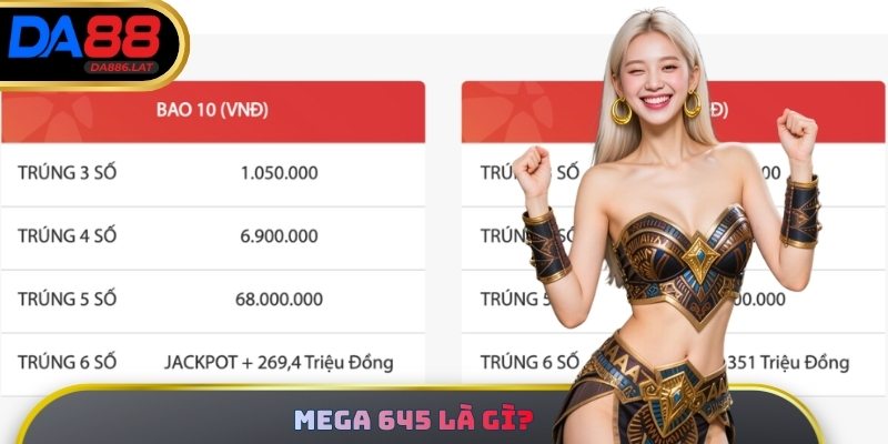 Tìm hiểu về giải Mega 645